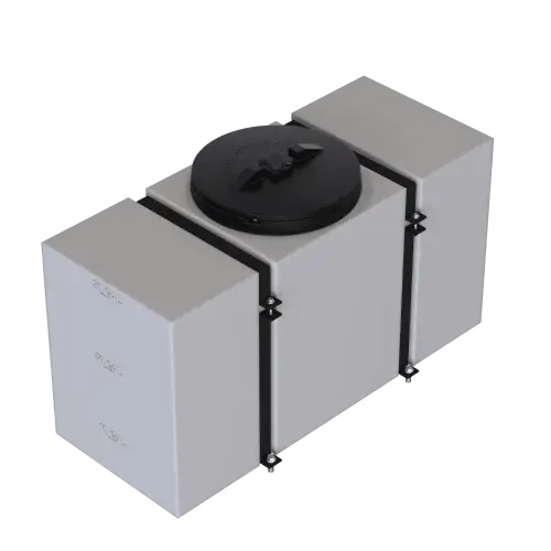 S&B 50 Gallon Detail Tank w/ Straps