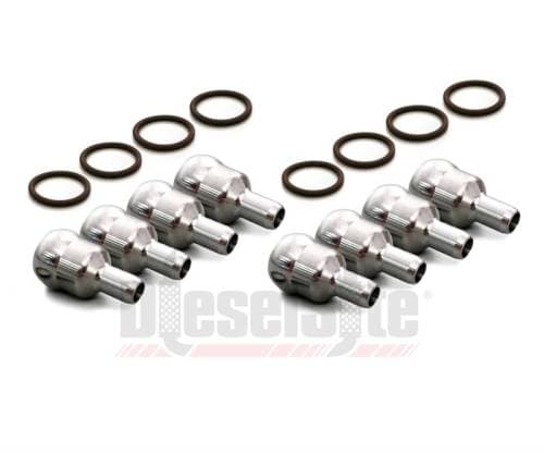 DieselSite High Pressure Oil Rail Nipple Kit for Ford (2003-07) 6.0L Power Stroke (8 - Nipples)