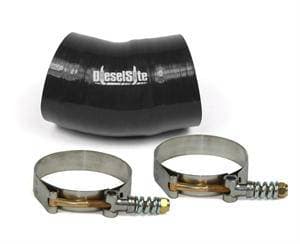 DieselSite Turbo Outlet (Angled) Boot for Ford (2003-04) 6.0L F-Series (Pre 10/04 Build Date)