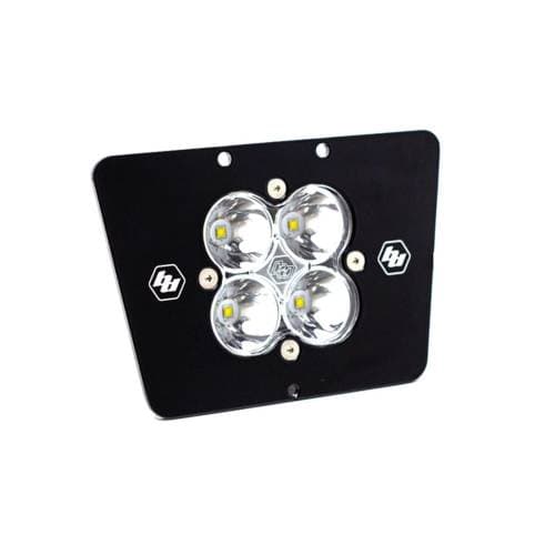 Baja Designs Squadron Sport (D/C) Headlight Kit for Honda (2004-17) CRF250X; (2005-18) CRF450X; (2017-2018) CRF450RX (Spot Light Pattern, Clear Lens)