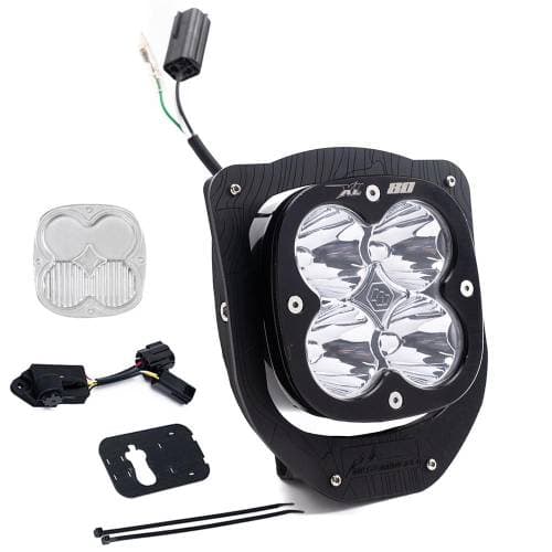 Baja Designs XL80 (D/C) Headlight Kit w/ Dimmer for Husqvarna (2024-25) FE350W; FE 501W; FE 450