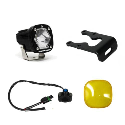 Baja Designs S1 Headlight Kit for Sur-ron (2018-24) Light Bee X / Talaria Sting (2022-24) MX3-MX4, Trail Light Pattern, Clear Lens