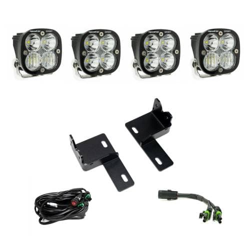 Baja Designs Squadron Sport Behind-the-Grille Kit for Toyota (2025) 4Runner, Non-TRD Pro/Trailhunter, Multi Pattern Light Pattern, Clear Lens