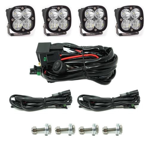 Baja Designs Squadron Pro Grille Light Kit for Ford (2019-23) Ranger, Driving/Combo Light Pattern, Clear Lens