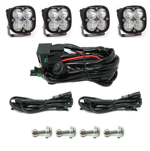 Baja Designs Squadron Sport Grille Light Kit for Ford (2019-23) Ranger, Driving/Combo Light Pattern, Clear Lens