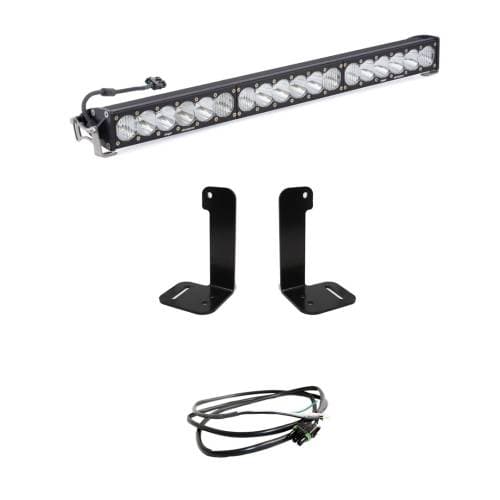 Baja Designs Baja Designs OnX6+ 30 Inch Bumper Light Kit for Jeep (2020-25) Gladiator / (2018-25) Wrangler JL w/ OE Plastic Bumper, Driving/Combo Light Pattern, Clear Lens, Upfitter Wiring