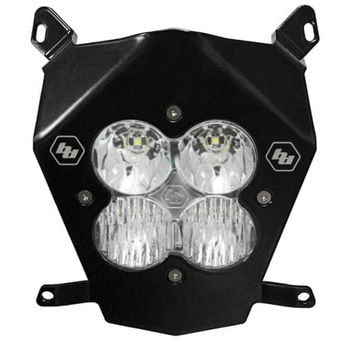 Baja Designs XL Pro (D/C) Headlight Kit for KTM (2012-18) 690 Enduro R, Driving/Combo Light Pattern, Clear Lens
