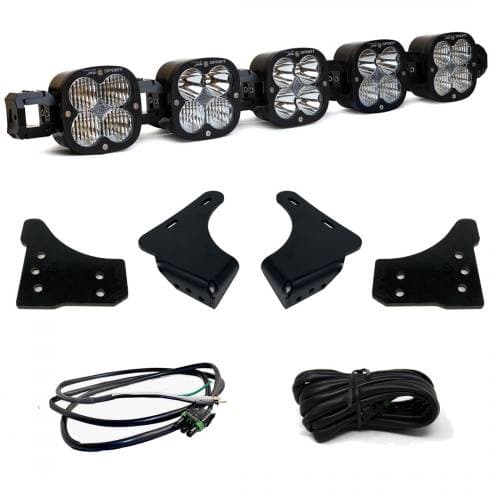 Baja Designs XL Linkable Bumper Light Kit for Ford (2021-23) F-150, Multi-Pattern Light Pattern, Clear Lens, Upfitter Wiring