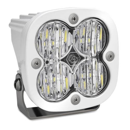Baja Designs Squadron Pro White LED Auxiliary Light Pod - Universal, Wide Cornering Light Pattern, Clear Lens