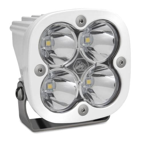 Baja Designs Squadron Pro White LED Auxiliary Light Pod - Universal, Spot Light Pattern, Clear Lens