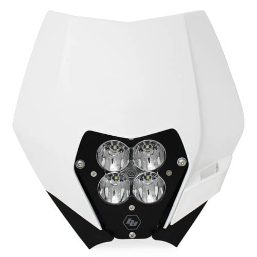 Baja Designs XL80 (D/C) Headlight Kit w/Shell for KTM (2008-13) 250 XCF-W; (2012-13) 350 EXC-F; (2009-10) 400 XC-W; (2008-11) 450 EXC-R; (2008-13) 450 XC-W; (2012-13) 500 EXC; (2012-13) 500 XC-W; (2008-11) 530 EXC-R/530 XC-W