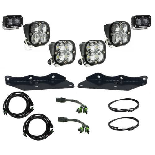 Baja Designs Squadron/S2 SAE “Pro” Fog Pocket Light Kit for Ford (2017-20) F-150 Raptor, Clear Lens