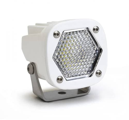 Baja Designs S1 LED Auxiliary Light Pod, White, Single, Work/Scene Light Pattern, Clear Lens - Universal