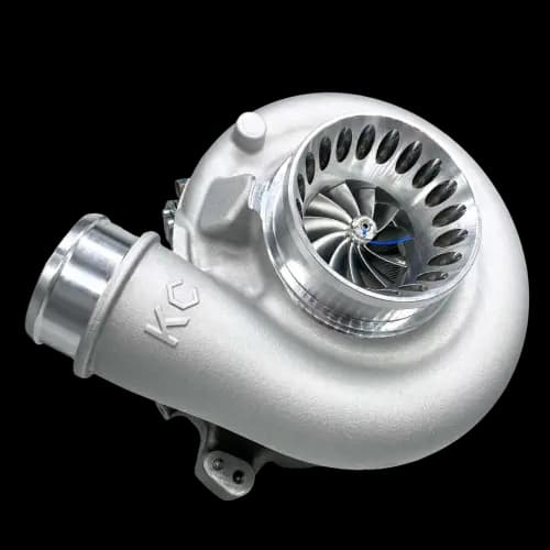 KC Turbos Jetfire Turbo for Ford (2004-07) 6.0L Power Stroke, (9 Blade (EXTREME WHISTLE), Stage 1, Standard)