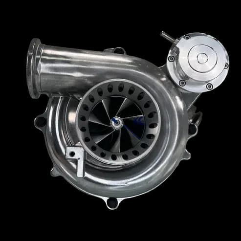 KC Turbos GEN 2 KC300x Turbo for Ford (Early 1999) 7.3L Power Stroke, Stage 1 (63/68 .84 A/R, Metallic Gold)