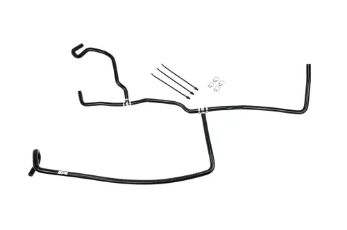 SPE Motorsport Factory Replacement Coolant Degas Hose Kit for Ford (2011-16) 6.7L Power Stroke