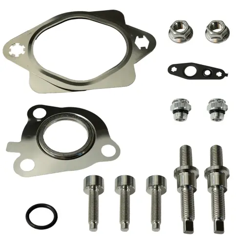 Industrial Injection Turbocharger Install Kit for Ford (2011-16) 3.5L Ecoboost (Left Only)