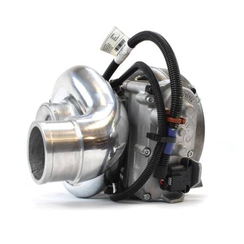 Industrial Injection HE300VG XR Series Turbocharger 64.5MM/67MM for Ram (2013-18) 6.7L Cummins (Polished)