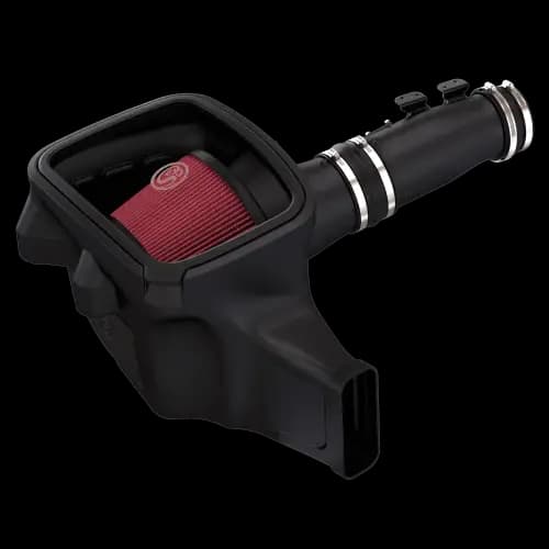 S&B Cold Air Intake for Ram (2025-26) 3.0L 1500 Hurricane, (Cotton Cleanable, Red)