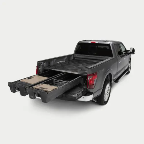 DECKED Bed Drawer Storage Solution for Ford (2015-25) F-150, Raptor, or Lightning (8 FT Bed) + Premium Accessory Pack