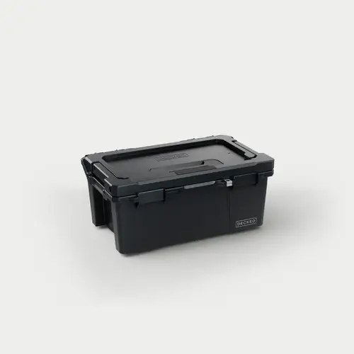 DECKED Sixer 16 - D-co Case - includes one (1) D-Co tray - Cool Gray w/ black latches