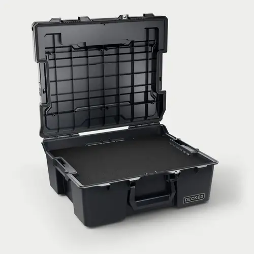 DECKED Halfrack 32 - D-co Case - includes one (1) D-Co tray - all black