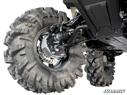 SuperATV 4" Portal Gear Lift for Can-Am (2019-24) Outlander 15% Gear Reduction, Billet, w/ Existing 5" Lift Kit, w/o Trailing Arms