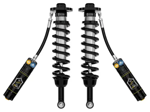 ICON 5-6" Lift, V.S. 2.5 Series Coilover Kit, Remote Reservoir w/ CDXS for Toyota (2022-24) Tundra (Front, Pair)