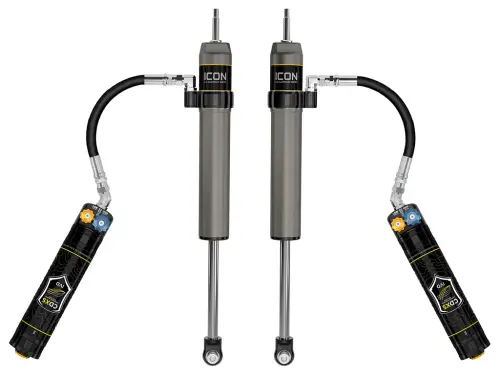 ICON 3-3.5" Lift, V.S. 2.5 Aluminum Series Shock Absorbers, Remote Reservoir w/ CDXS for Toyota (2022-24) Tundra (Rear, Pair)