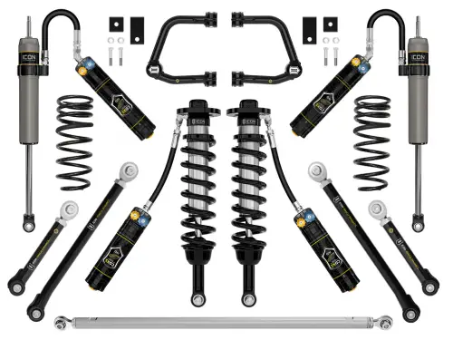 ICON 2-3.5" Lift, Stage 11, 2.5 Suspension System, Tubular, CDXS for Toyota (2022-25) Tundra