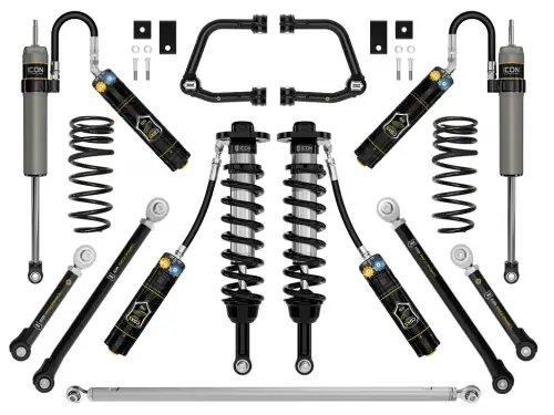 ICON 2-3.5" Lift, Stage 11 (TRD), 2.5 Suspension System, Tubular, CDXS for Toyota (2022-25) Tundra