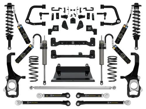 ICON 6" Lift, Stage 7 Suspension System, Tubular, CDXS for Toyota (2022-24) Tundra