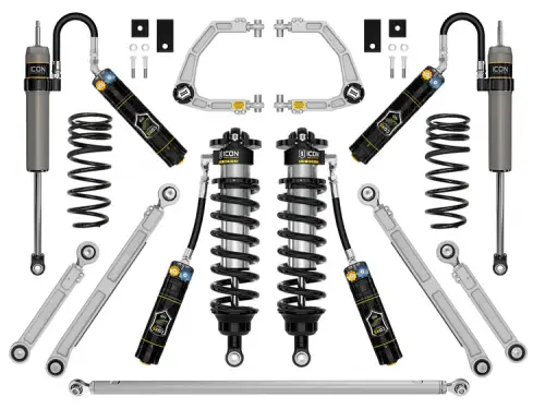 ICON 3-4.25" Lift, Stage 1, 3.0 Suspension System, Billet, CDXS for Toyota (2023-25) Sequoia
