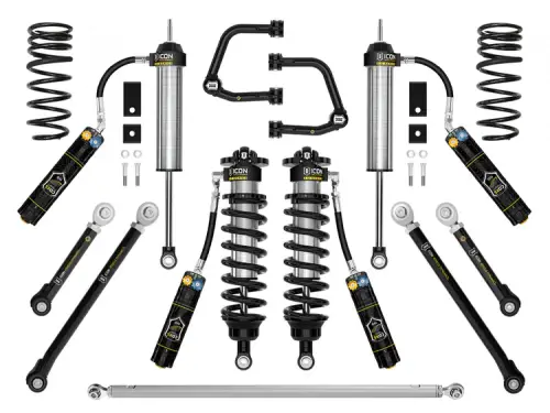 ICON 3-4.25" Lift, Stage 2 3.0 Suspension System, Tubular, CDXS for Toyota (2023-25) Sequoia