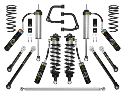 ICON 3-4.25" Lift, Stage 2 (TRD), 3.0 Suspension System, Tubular, CDXS for Toyota (2023-25) Sequoia