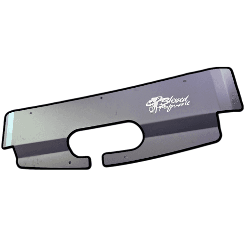 Blessed Performance HD Aluminum Air Deflector for Chevy (1999-07) 1500/2500/3500/Tahoe/Suburban (Raw)