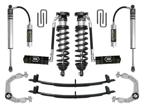 ICON 0-3" Lift, Stage 4 Suspension System, Billet UCA for Toyota (1995.5-04) Tacoma 