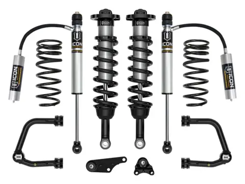 Icon 1.25-3" Lift, Suspension System, Tubular, Overland Rear Springs for Toyota (2024-25) Tacoma (Stage 3)