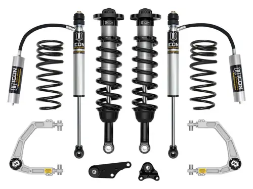Icon 1.25-3" Lift, Suspension System, Tubular, Overland Rear SBilletprings for Toyota (2024-25) Tacoma (Stage 3)