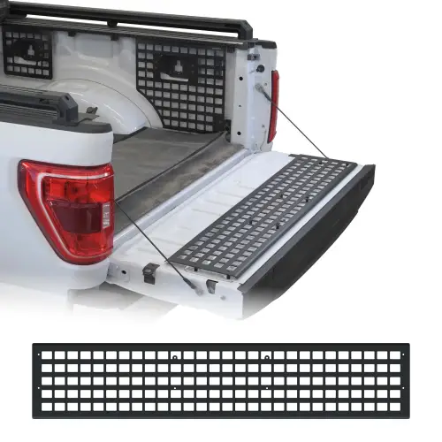 Putco MOLLE Panel for Ford (2015-26) F-150 (5'7" Bed/6'7" Bed, Tailgate Panel w/o Tailgate Work Surface)
