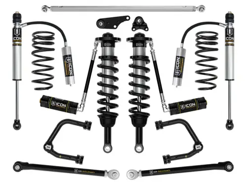 Icon 1.25-3" Lift, Tubular, Suspension System for Toyota (2025) 4Runner 4WD (Stage 4)