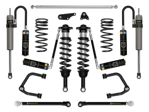 Icon 1.25-3" Lift, Tubular, Suspension System for Toyota (2025) 4Runner 4WD (Stage 9)