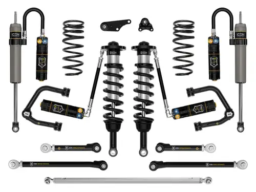 Icon 1.25-3" Lift, Tubular, Suspension System for Toyota (2025) 4Runner 4WD (Stage 11)