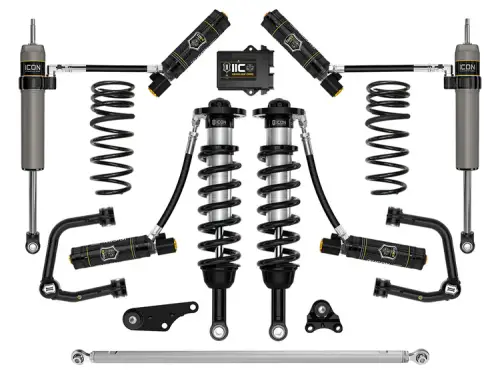 Icon 1.25-3" Lift, Tubular, Suspension System for Toyota (2025) 4Runner 4WD (Stage 12)