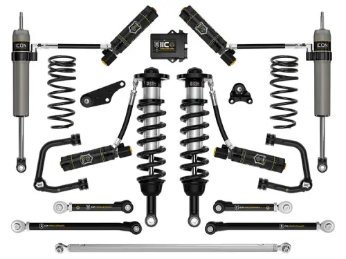 Icon 1.25-3" Lift, Tubular, Suspension System for Toyota (2025) 4Runner 4WD (Stage 14)