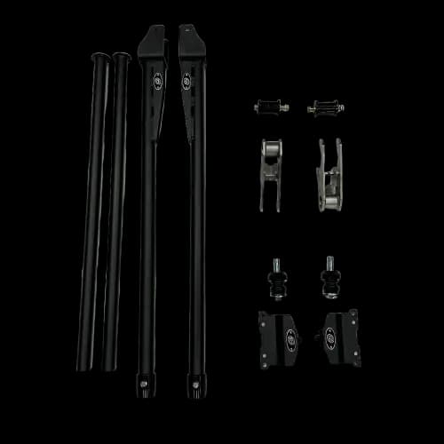 S&B Traction Bar Kit for Ford (1999-10) F250/F350 / Dodge/Ram (2003-13) 2500/3500 (Long Gusset)