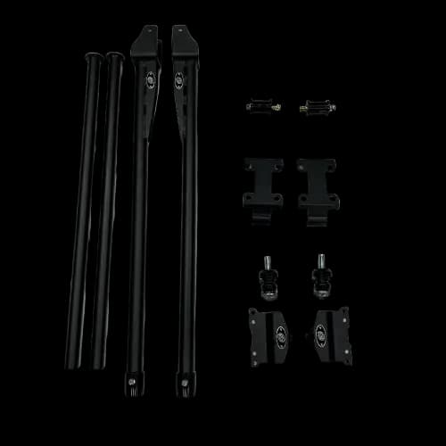 S&B Traction Bar Kit for Chevy/GMC (2001-19) 2500/3500 / Dodge/Ram (1994-02) 2500/3500 (Long Gusset)
