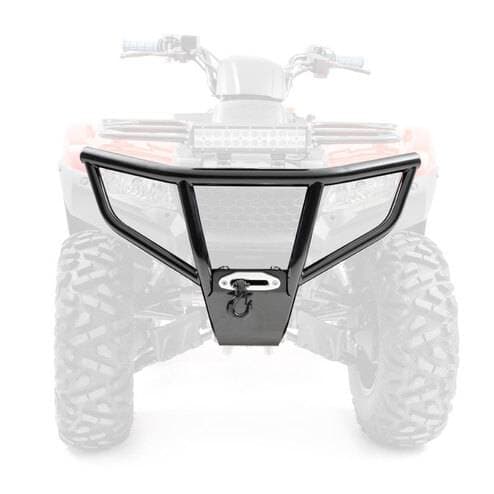 HMF HD Front Bumper for Honda (2014-21) Rancher 420, Black