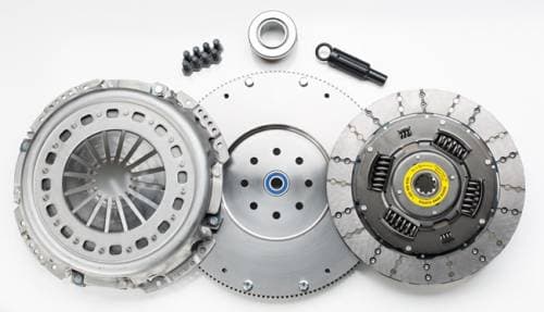 South Bend HD Single Disc Clutch Kit With Flywheel, Dodge (1988-04) 5.9L Cummins 5 Speed GETRAG & NV4500 & NON HO NV5600, 550HP